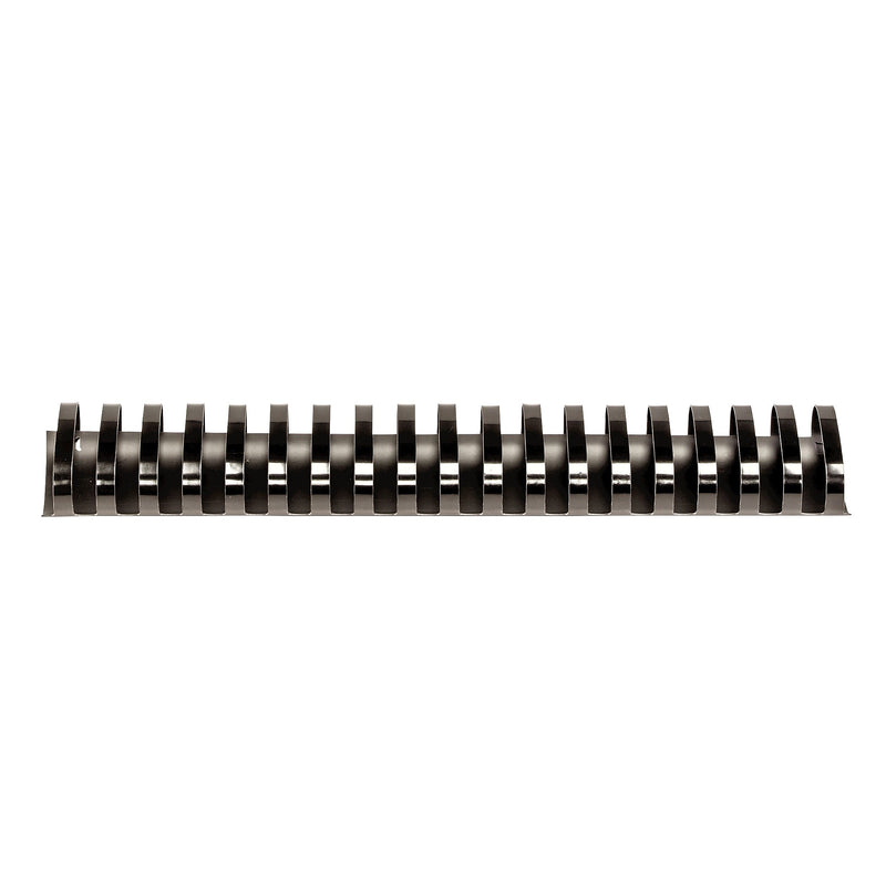 Fellowes 2" Plastic Binding Spine Comb, 500 Sheet Capacity, Black, 40/Pack (52369)