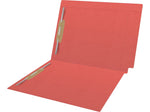 Medical Arts Press Reinforced Classification Folder, 1 3/8" Expansion, Letter Size, Orange, 50/Box (S-09484-ORG)