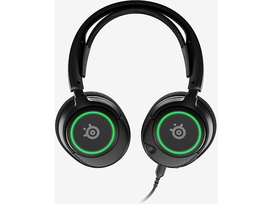 SteelSeries Arctis Nova 3 Stereo Gaming Over-the-Ear Headset, USB-C, Black (61631)