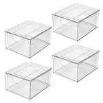 iDESIGN Drawers, Clear, 4/Set (27841M4)