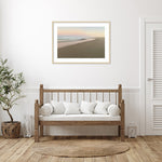 Amanti Art Soft Beach Embrace by JL Design Wood Framed Wall Art Print, 41" x 30" (A42675537347)