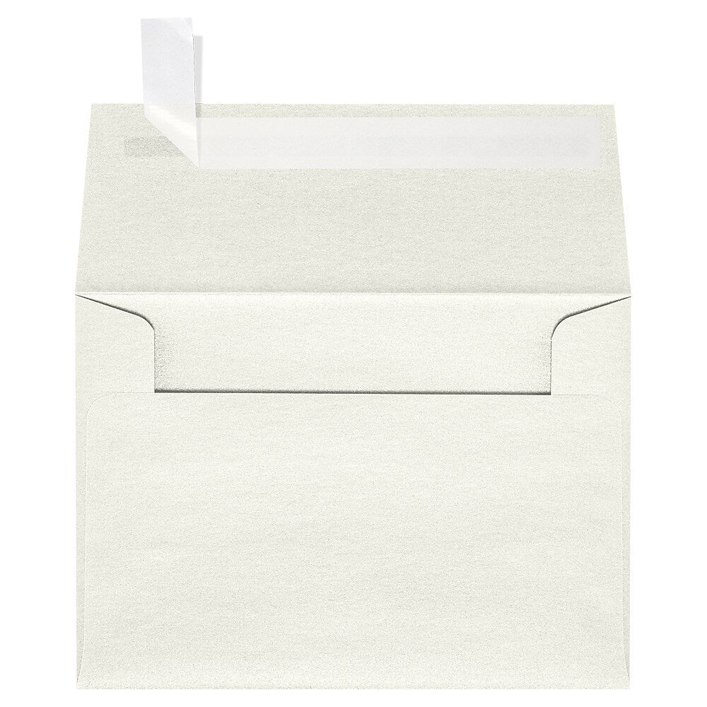LUX 3 5/8" x 5 1/8" 80lbs. A1 Invitation Envelopes W/Glue, Quartz Metallic, 50/Pack