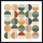 Amanti Art Born to Roam Pattern II by Janelle Penner Wood Framed Wall Art Print, 33" x 33" (A42675547822)