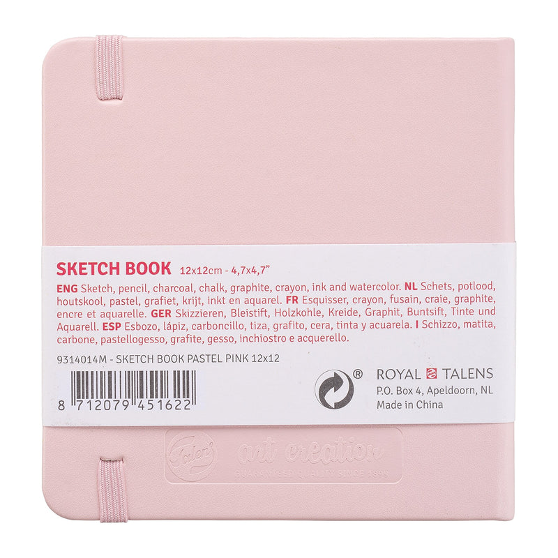 Talens Art Creation 4.7" x 4.7" Sketch Book, 80 Sheets/Book, 5/Bundle (TLN9314014M-5)