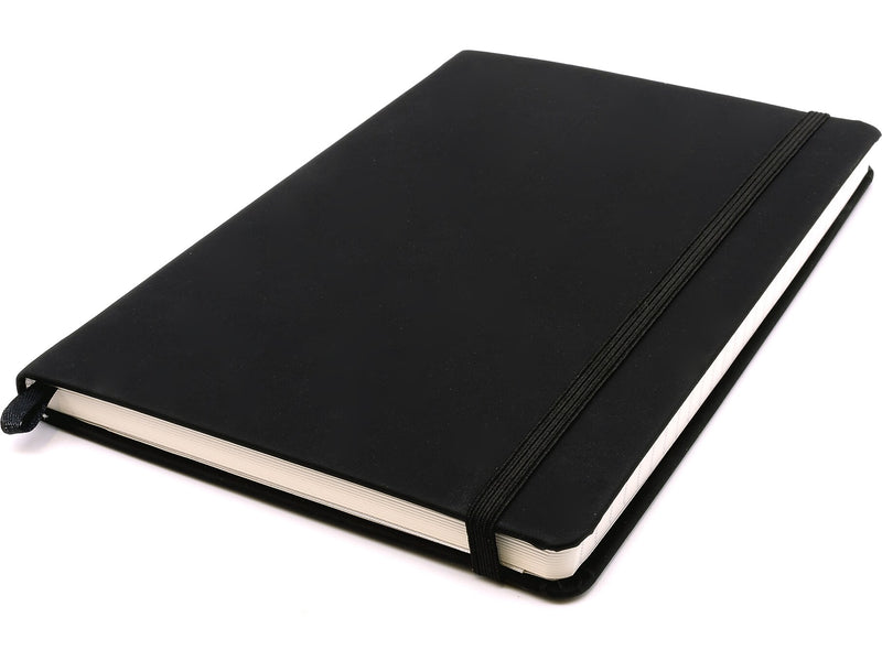 Pukka Pad Professional Notebook, 5.11" x 8.2", College-Ruled, 96 Sheets, Black, 3/Pack (9940-SIG(3))