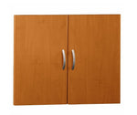 Bush Business Furniture Westfield Half-Height 2 Door Kit, Natural Cherry, (WC72411)
