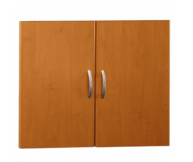 Bush Business Furniture Westfield Half-Height 2 Door Kit, Natural Cherry, (WC72411)
