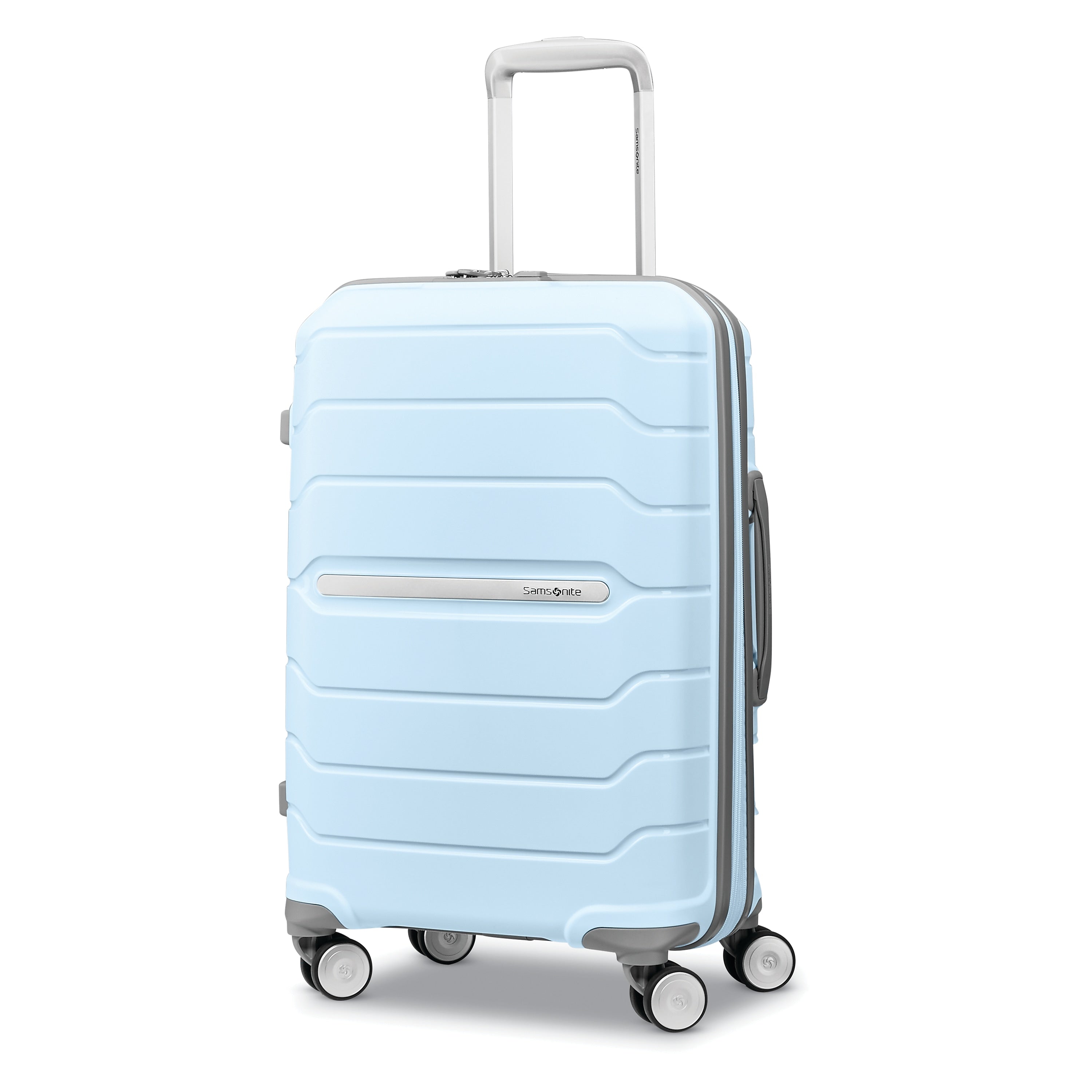 Samsonite Freeform 20.5" Hardside Suitcase, 4-Wheeled Spinner, Sky Blue (78255-1809)