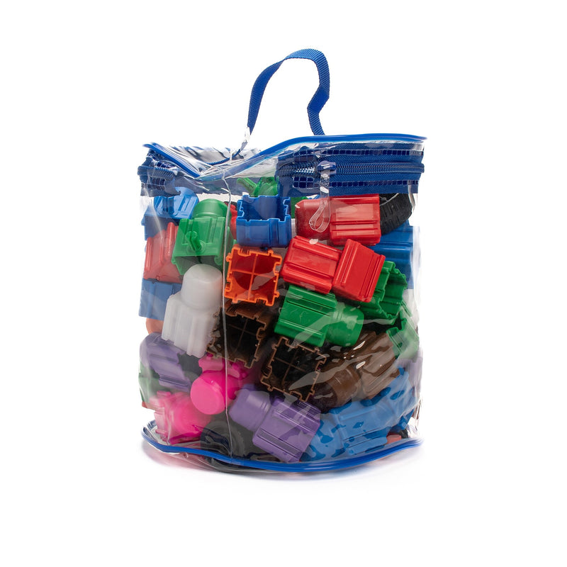 Snapo Jr. Building Blocks Advanced Builder's Kit, 80 Pieces/Set (SNP3280)