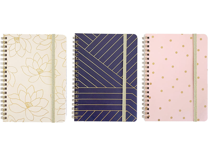 Carolina Pad Keep it in Line Professional Notebook, 5" x 7", College Ruled, 80 Sheets (35087)