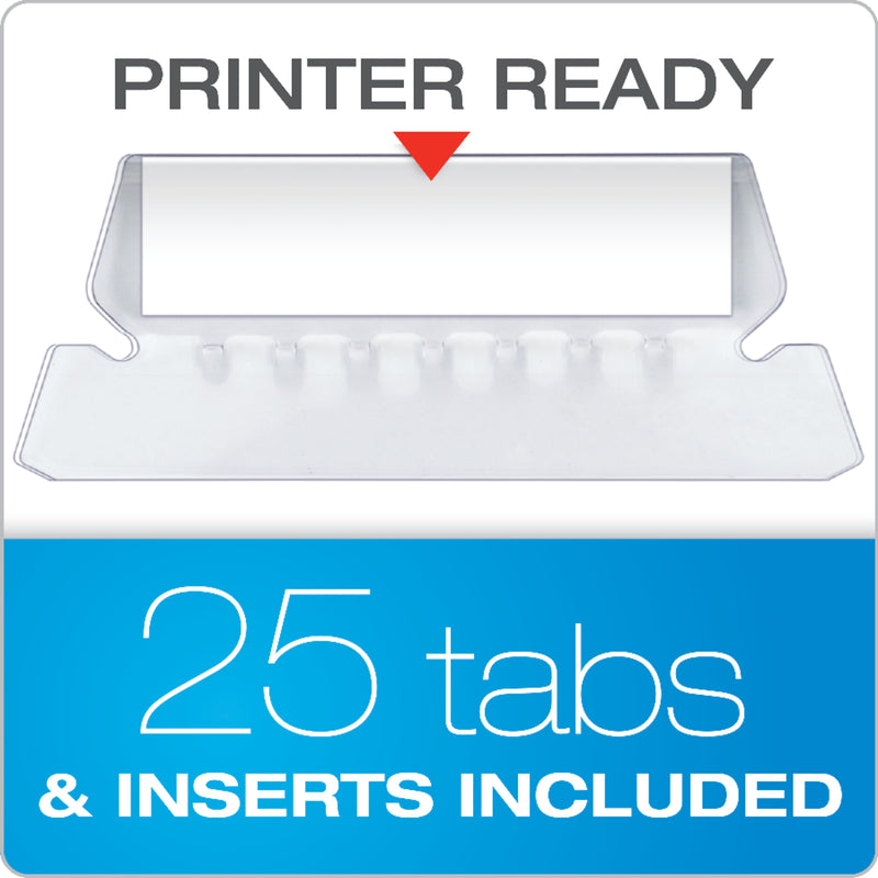 Pendaflex Reinforced Hanging File Folders, 1/5 Tab, Letter Size, Pink, 25/Box (04152 1/5 PIN)