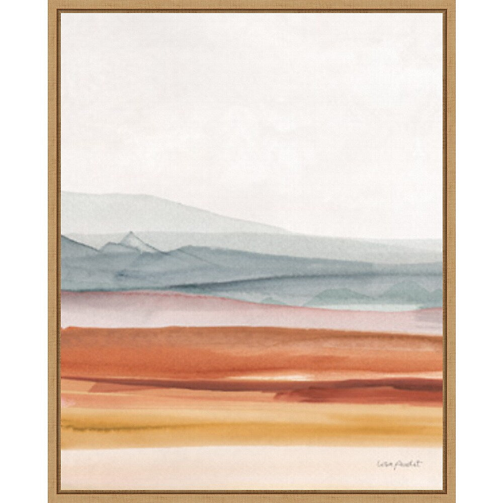 Amanti Art Sierra Hills 03 by Lisa Audit Framed Canvas Wall Art Print, 23" x 28" (A42675515967)