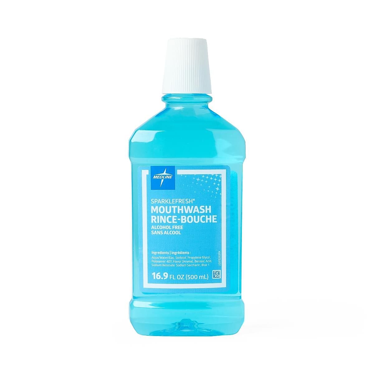 Sparkle Fresh Mouthwash, 16 oz, Alcohol Free, 12/Pack (CTR000410)