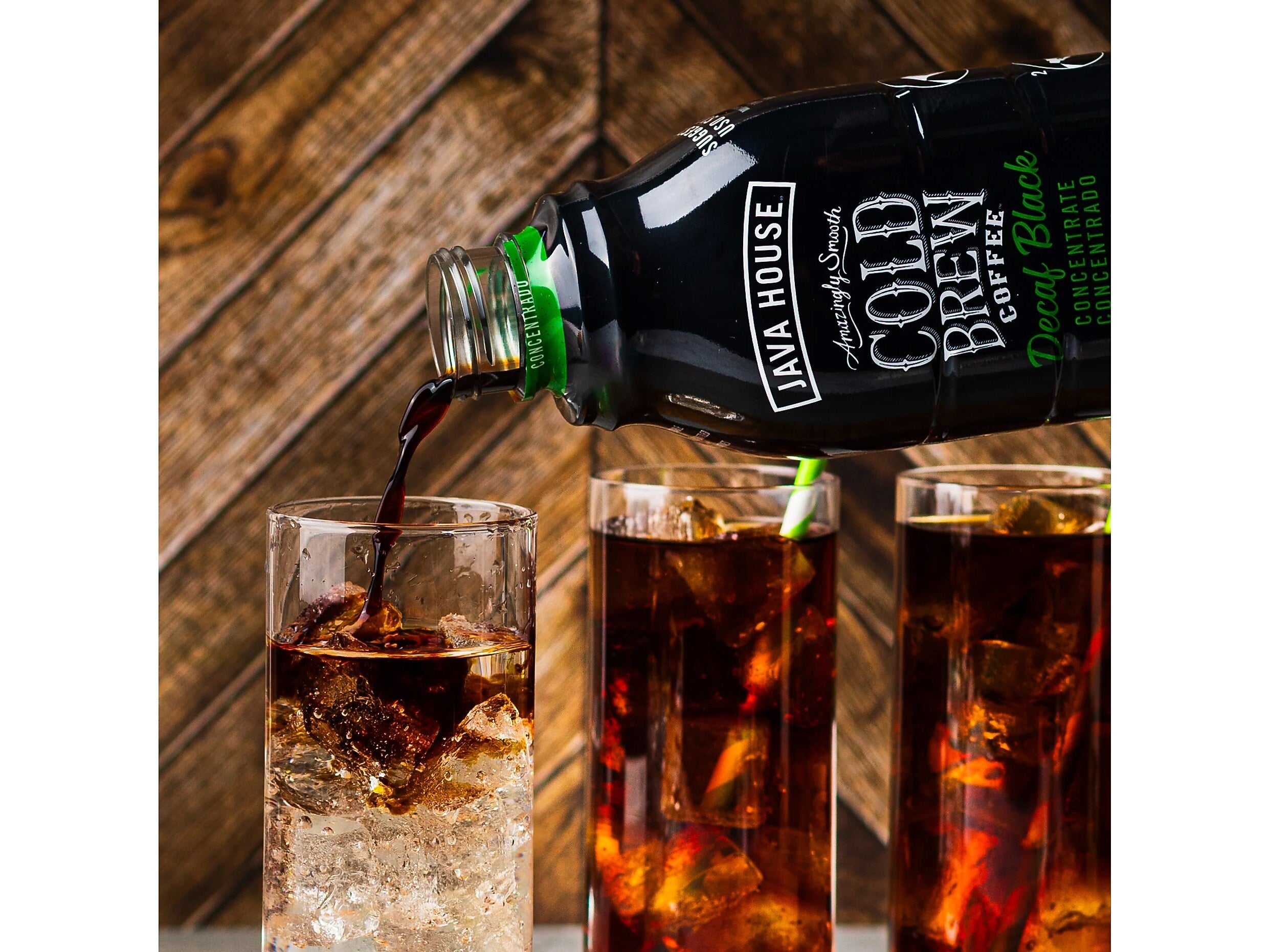 Java House Columbian Decaf Cold Brew Coffee Concentrate, 32 oz. (FC30920)