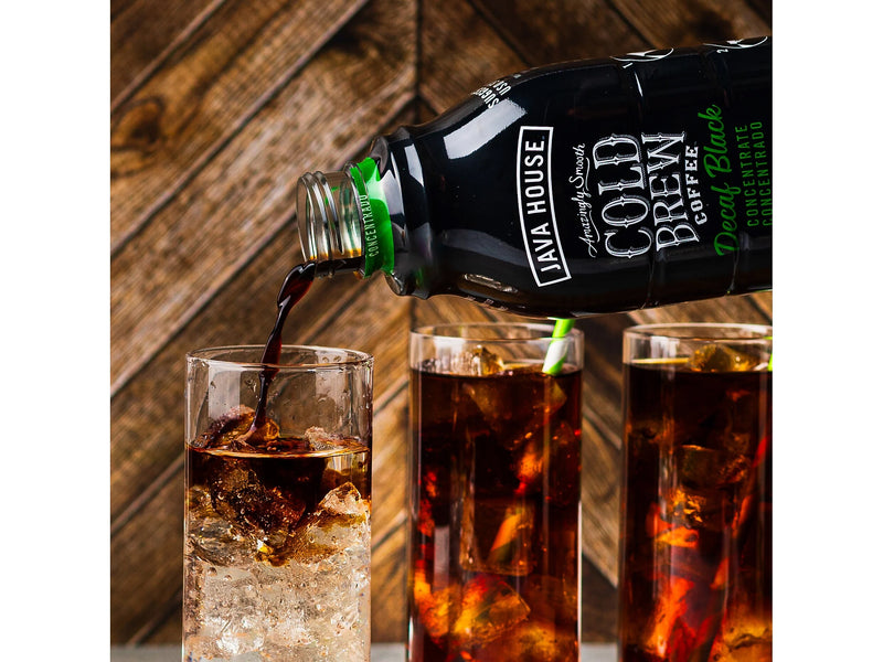 Java House Columbian Decaf Cold Brew Coffee Concentrate, 32 oz. (FC30920)