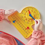 hand2mind Numberline Clock Sensory Bubble Popper, Multicolored (96991)