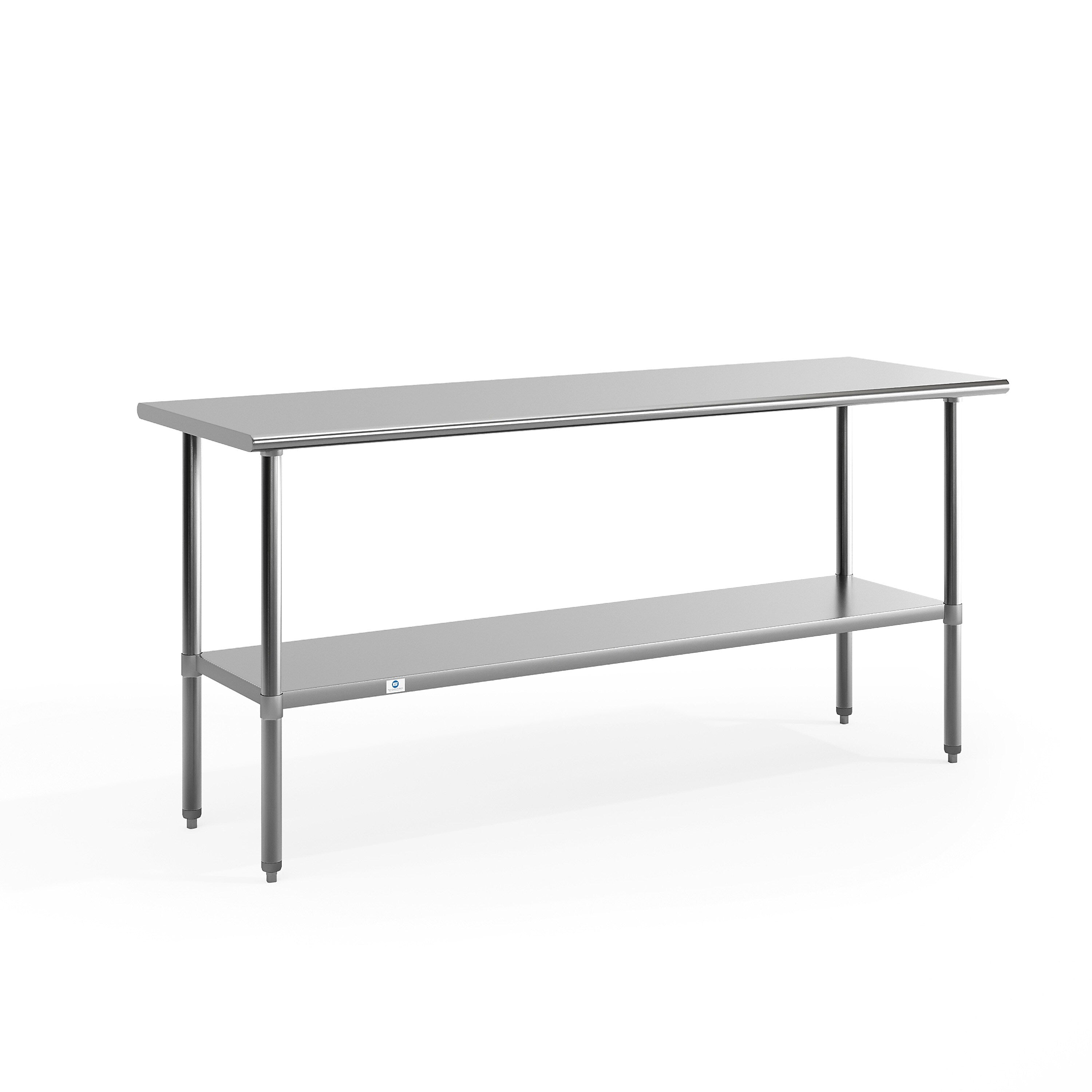 Flash Furniture Prep Table, 72"W x 30"D (NHWT3072)