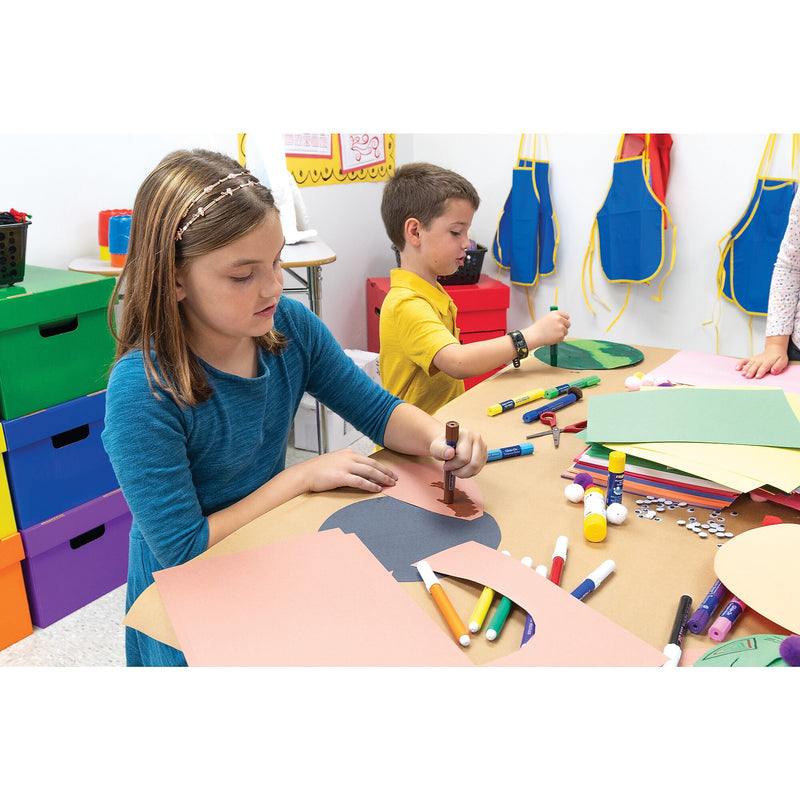 Prang 9" x 12" Construction Paper, Assorted Colors, 50 Sheets/Pack (P6503-0001)
