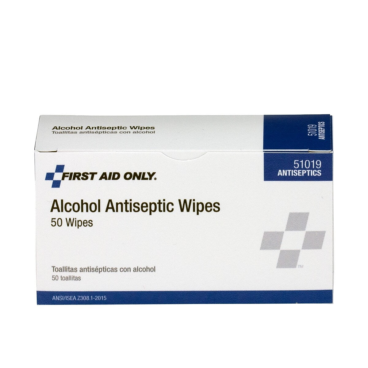 PhysiciansCARE® Individual Alcohol Prep Pads,  50/Box