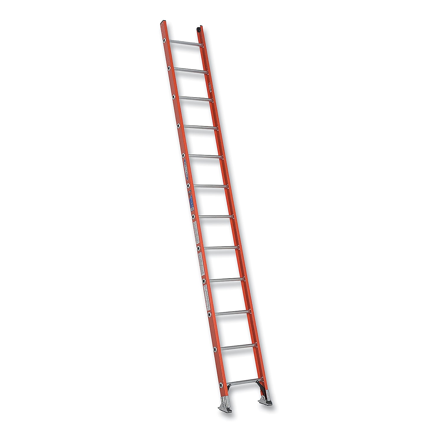 Werner 12' Fiberglass Straight Ladder, 300 lbs. Capacity (D6212-1)