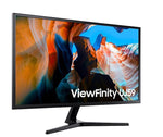 Samsung 32" 60Hz UHD LCD Everyday Monitor, Dark Gray/Blue (LU32J590UQNXZA)
