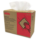 Cascades Tissue Group Cleaning Towels, White, 126 Sheets/Roll, 126 Sheets/Pack, 126 Towels/Pack, 10/Carton (CSDW610)