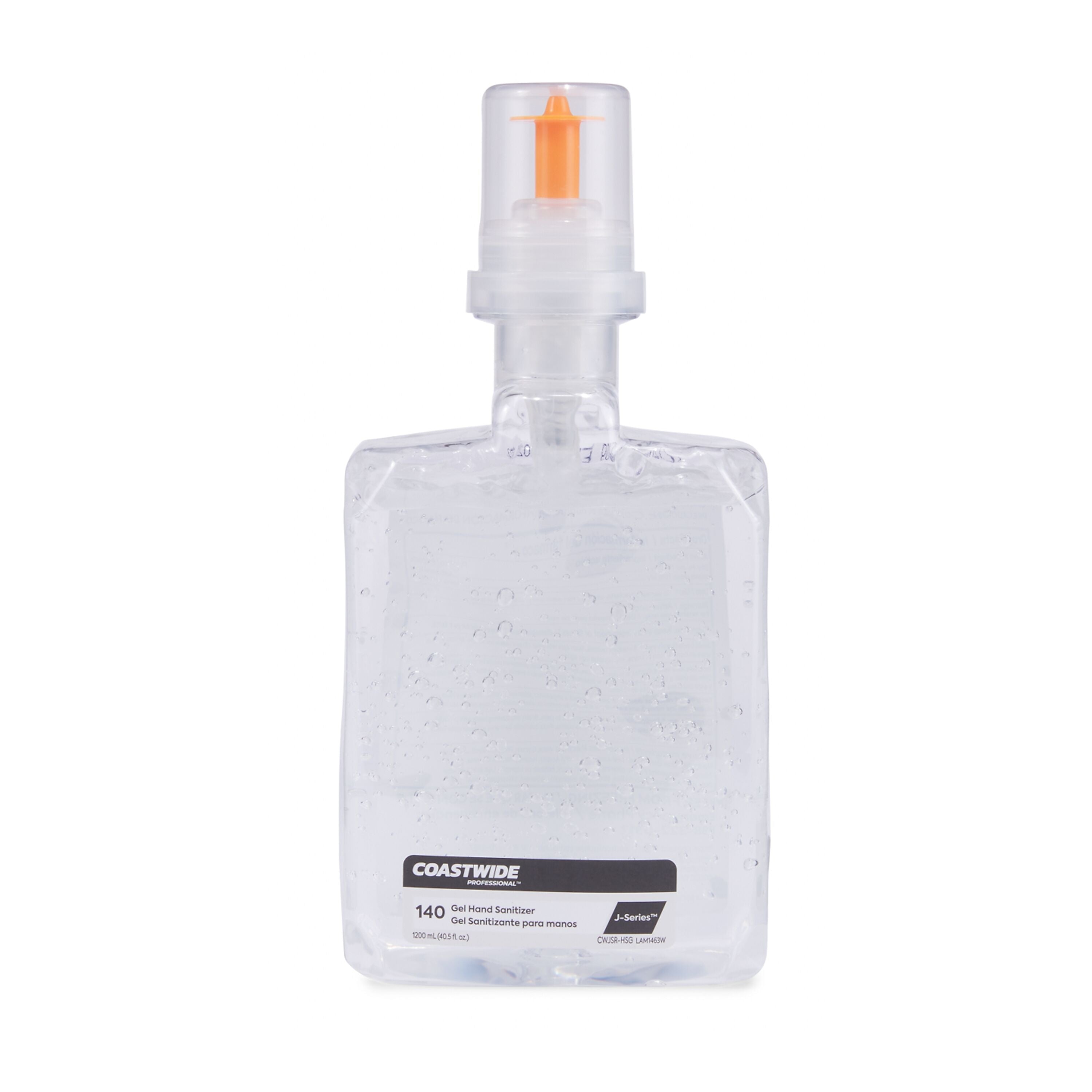 Coastwide Professional 70% Alcohol Gel Hand Sanitizer Refill for J-Series, 1200 mL, 2/Carton (CWJSR-HSG)