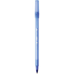 BIC Prevaguard Round Stic Ballpoint Pen, Medium Point, Blue Ink, Dozen (GSAM11-BLU)