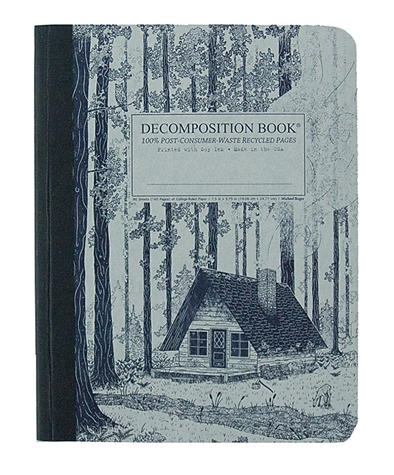 Decomposition Redwood Creek 1-Subject Composition Notebooks, College Ruled, 80 Sheets, Multicolored (40902)