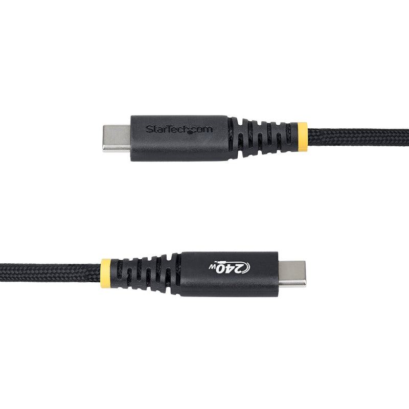 StarTech USB-C to USB-C Charging Cable, 10 ft., Black (S2CEPR3M-USBSL-CABLE)