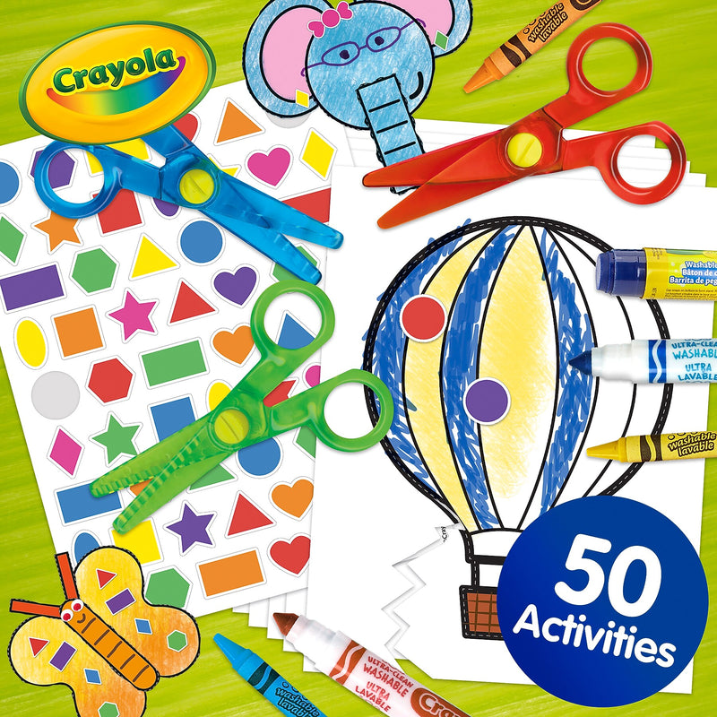 Crayola Scissor Skills Activity Kit, 88/Set (BIN811519)