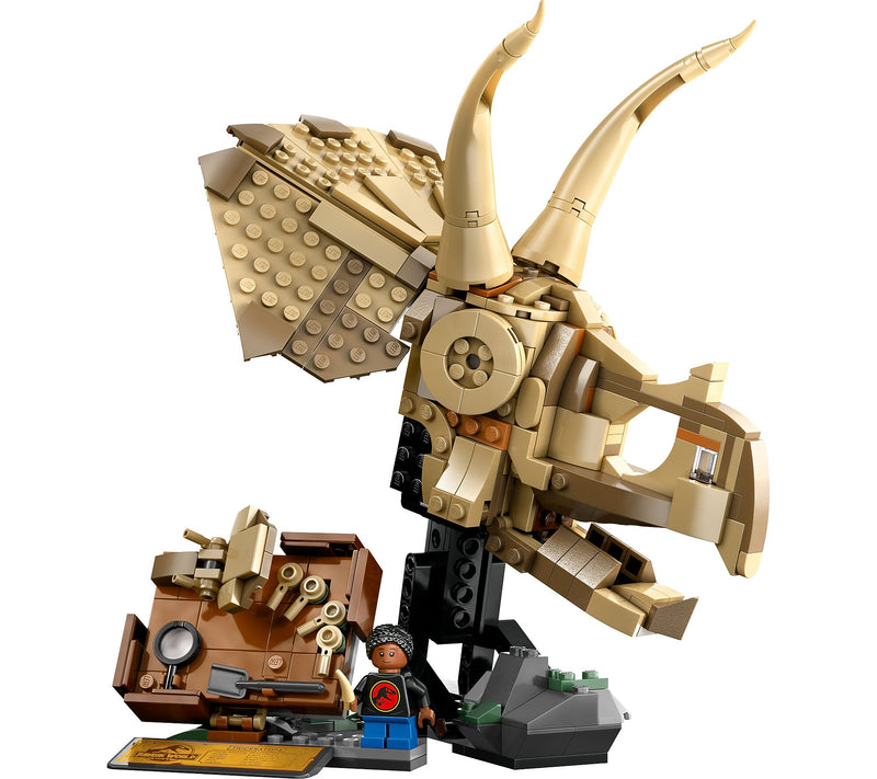 LEGO Jurassic World Dinosaur Fossils: Triceratops Skull, 468 Pieces (76969)