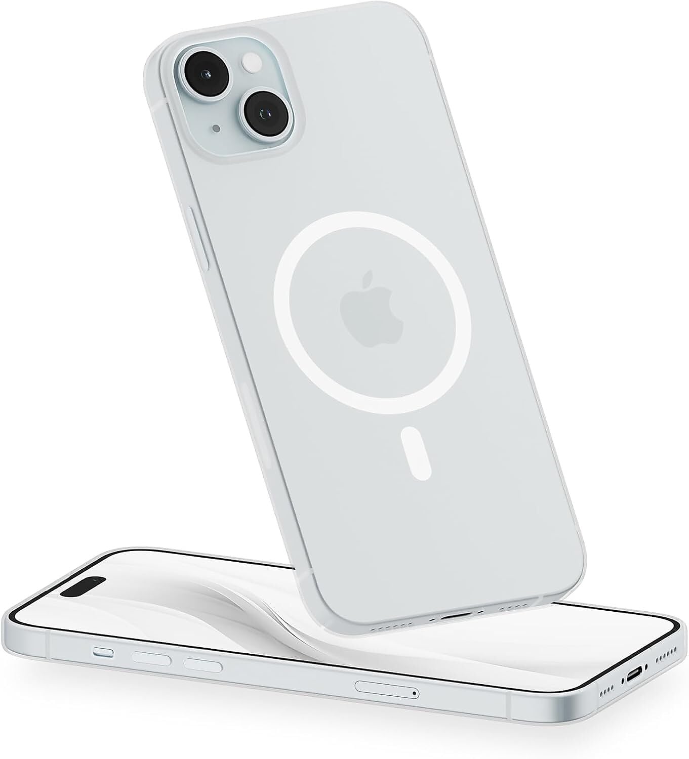 PEEL Magnetic MagSafe Phone Case for iPhone 15 Plus, Clear (I15 PLUS MAGSAFE CLE)