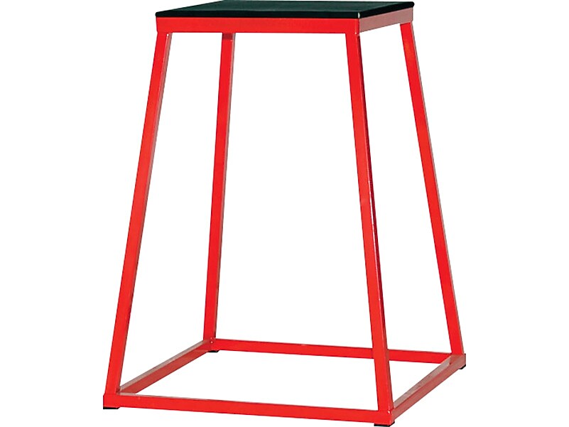 Champion Sports 30" Plyo Box, Red/Black (PXB30)