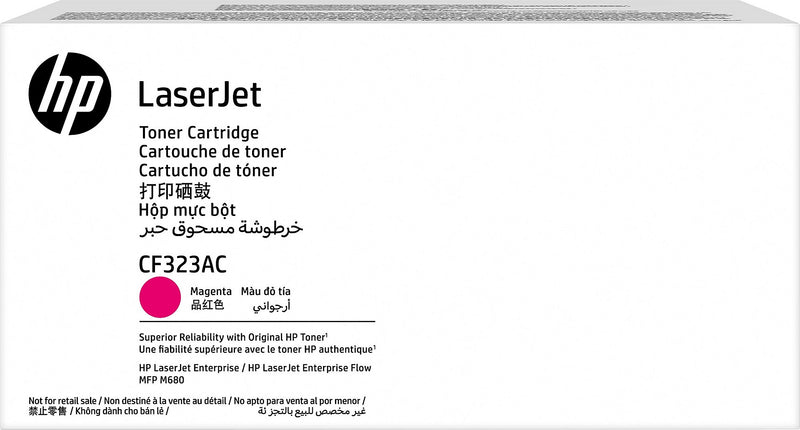 HP 653AC Magenta Standard Yield Toner Cartridge , Prints Up to 16,000 Pages (cf323ac)