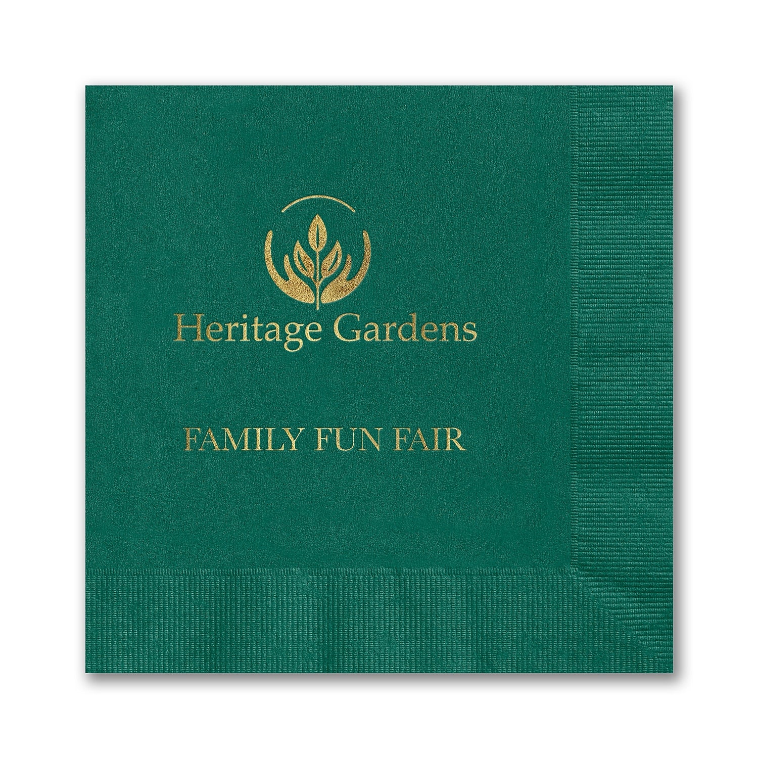 Hunter Beverage Napkin - Foil Imprint, 100/BX