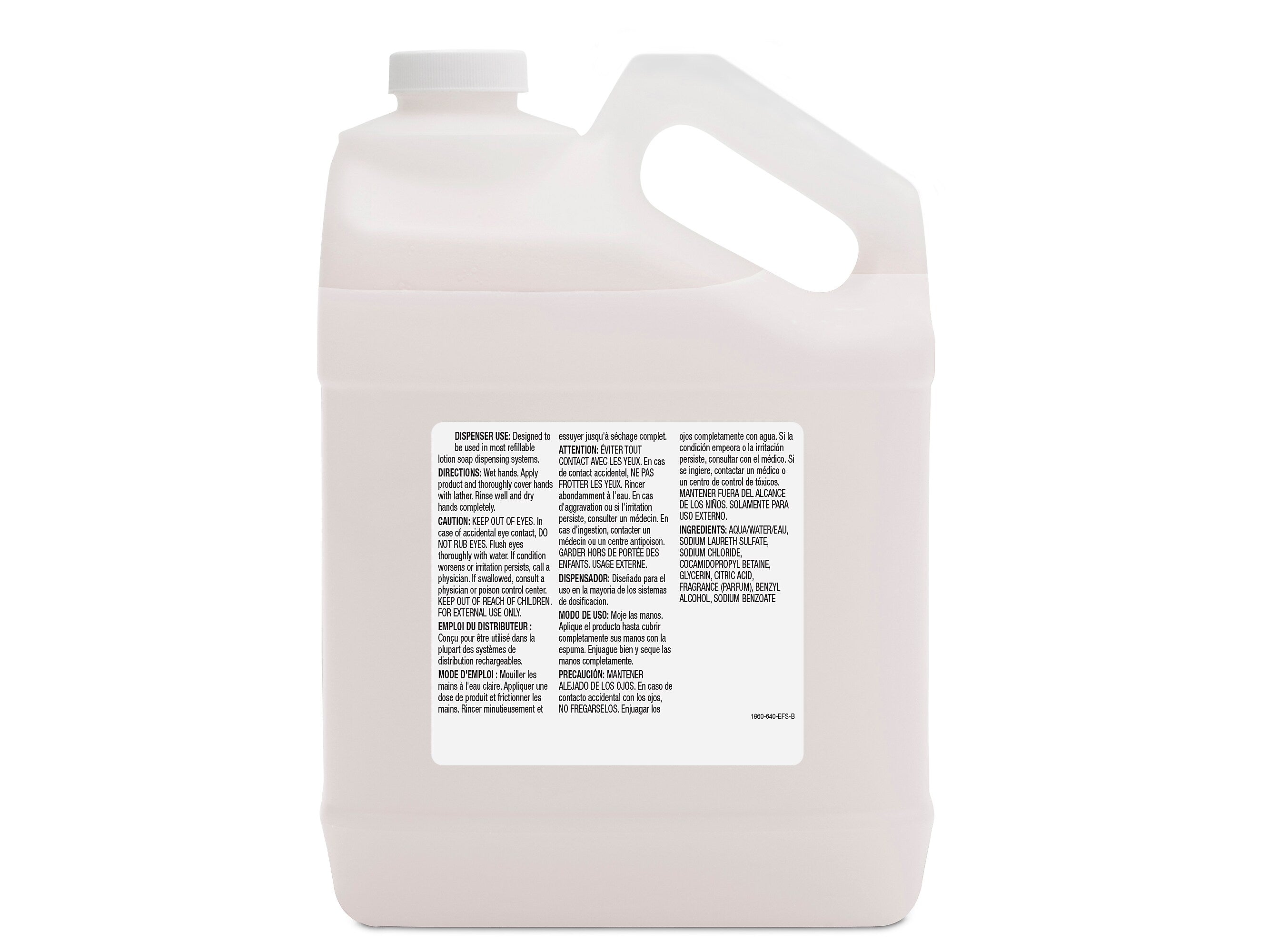 GOJO Premium Liquid Hand Soap Refill for 1860-04 Dispenser, Waterfall Scent, 128 oz., 4/Carton (1860-04CT)