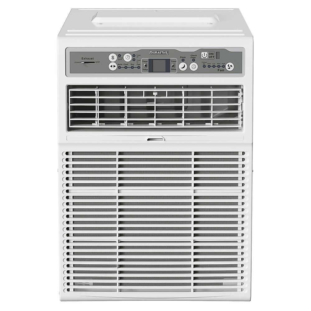 Durastar 115-Volt 10000 BTU 10000 (BTU DOE) Window Air Conditioner with Remote, White (DRCAC101XNA1)