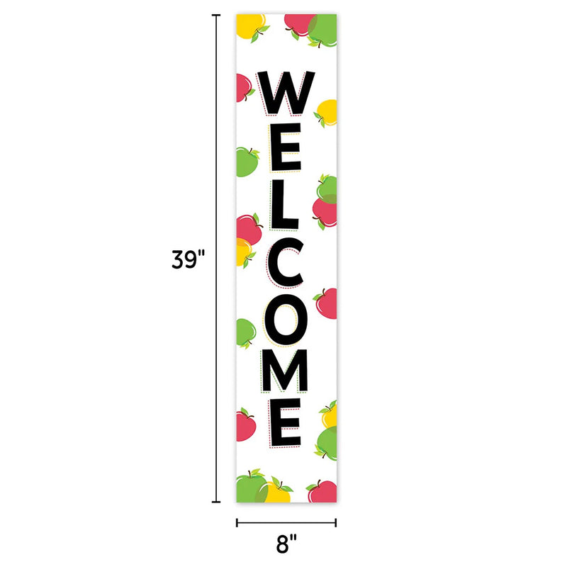 Creative Teaching Press Apple Time Welcome 2-Sided Banner, 2/Pack (CTP11024-2)