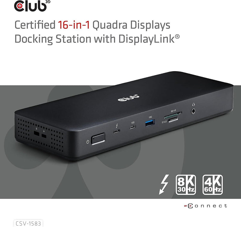 Club 3D Universal Docking Station For Apple Macbook Pro (CSV-1583)