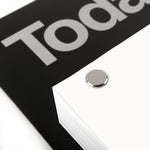 2026 AT-A-GLANCE Today Is 6.63" x 9.13" Daily Wall Calendar, White/Black (K1-00-26)