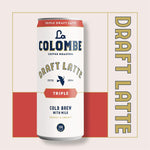 La Colombe Draft Triple Shot Espresso Latte Caffeinated Cold Brew Coffee, Medium Roast, 11 oz., 12/Carton (PPPURC1204)