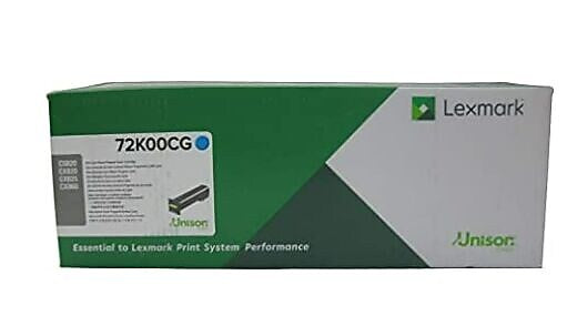 Lexmark Cyan Toner Cartridge for US Government (72K00CG)