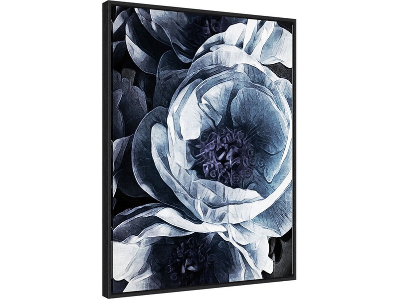 Amanti Art Peony Blue Petals III, Canvas, 23" x 30" (A42675515894)