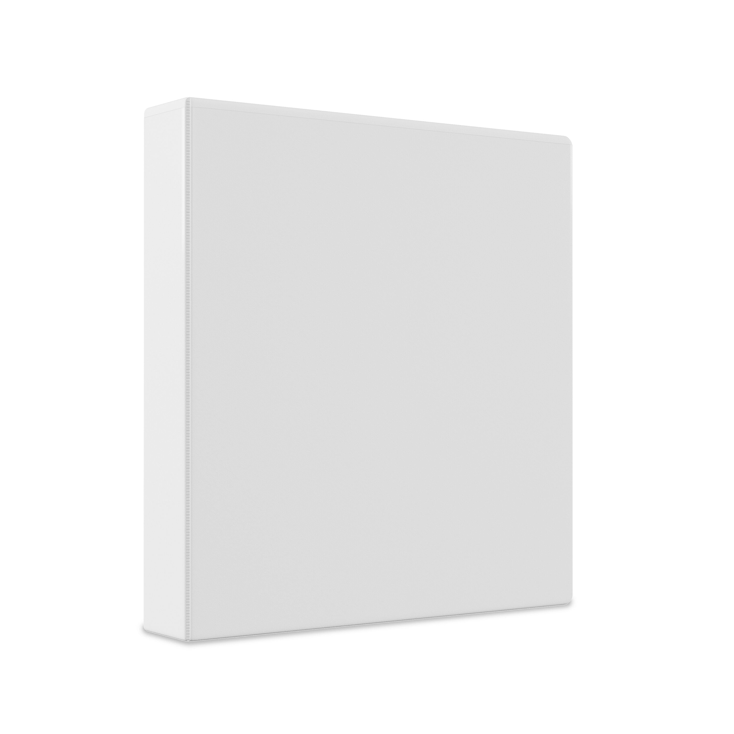 Staples 2" 3-Ring View Binders, White, 12/Pack (23725/21688)
