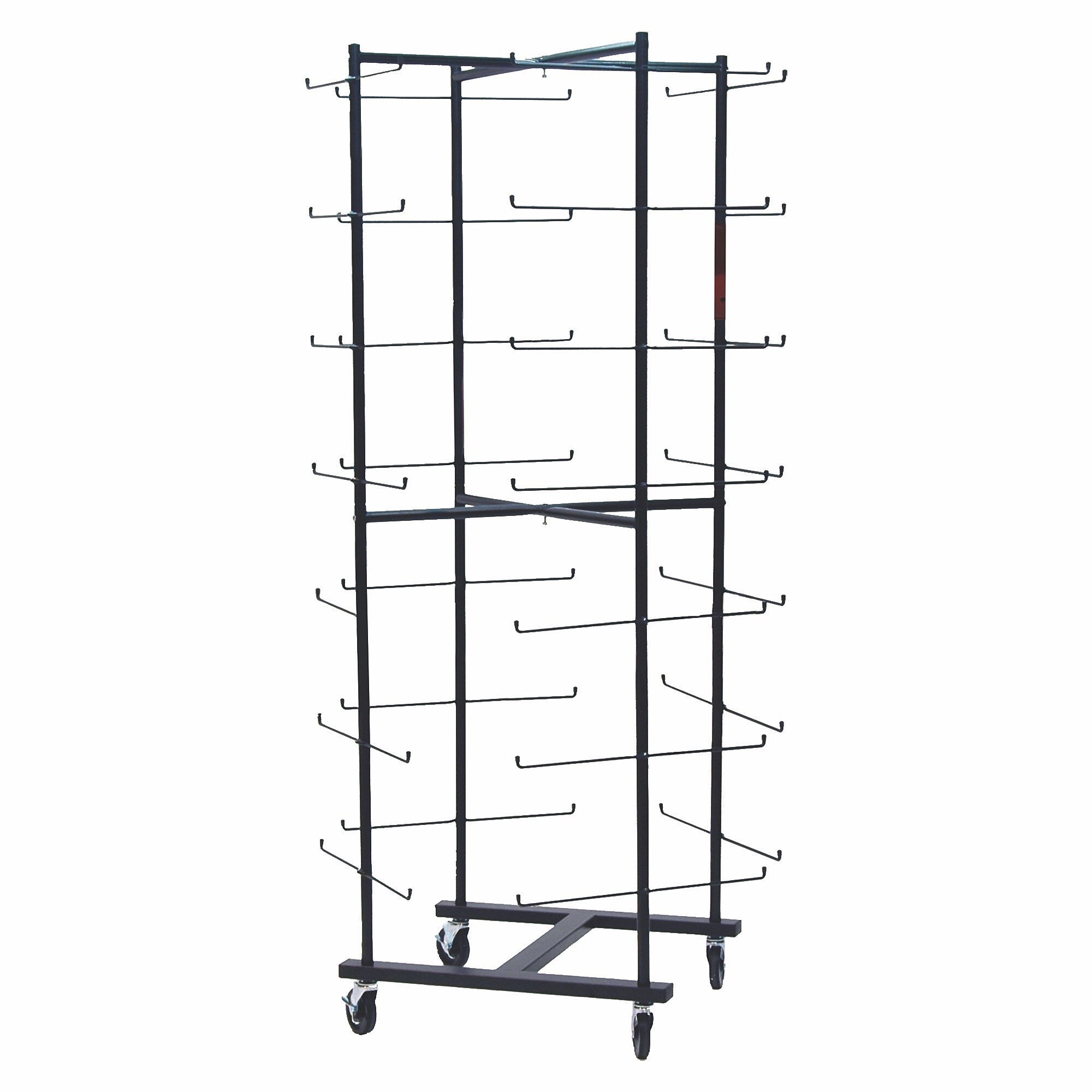 Champion Sports 56 Football Helmet Rolling Cart