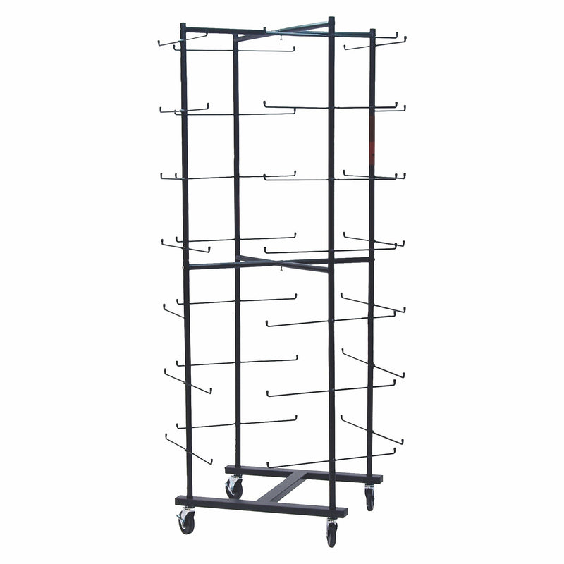 Champion Sports 56 Football Helmet Rolling Cart