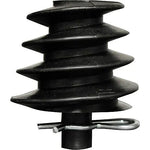 Chapin 80 Lb. Capacity Rock Salt & Ice Melt Spreader - With Baffles, Gate & Rain Cover (81008A)