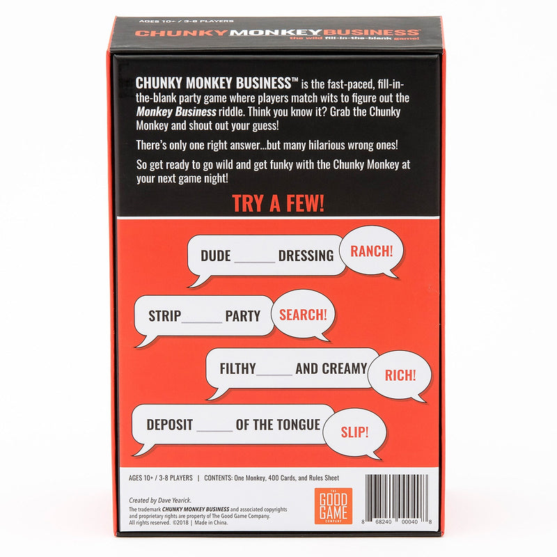 The Good Game Company Chunky Monkey Business Game (GGC3001)