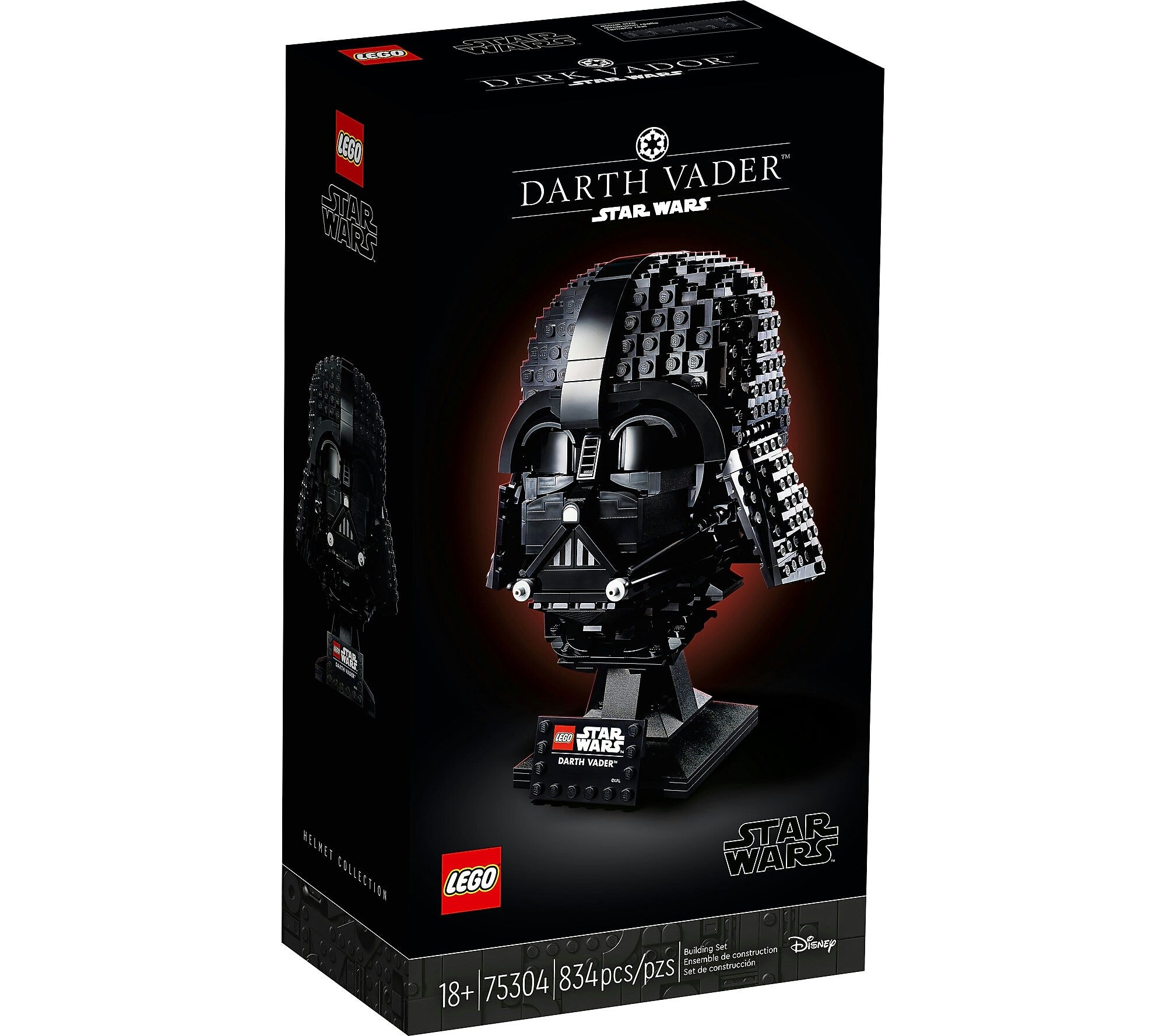 LEGO Star Wars Darth Vader Helmet, 834 Pieces (75304)